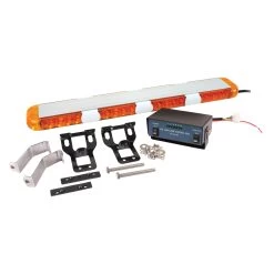 Custer Products Limited® - 23" Multi-Function Permanent Mount Amber Emergency LED Light Bar