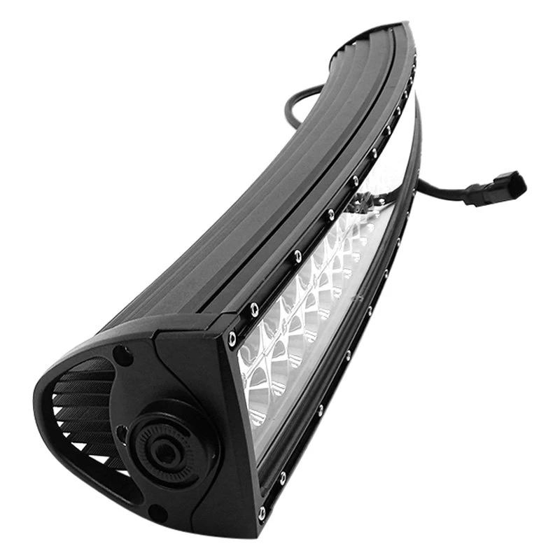 Top Gun Customz® - Chrome Series Curved Dual Row Black Powder Coated Housing Combo Spot/Flood Beam LED Light Bar (30", 40", 50", 52", 54") - Image 5