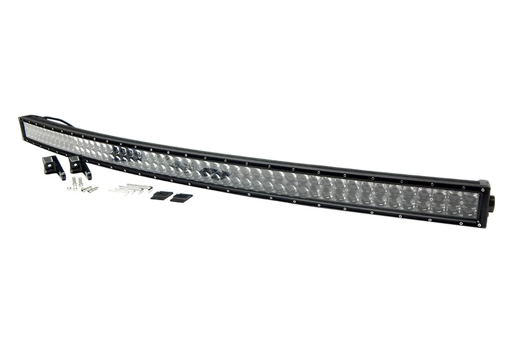 Top Gun Customz® - Chrome Series Curved Dual Row Black Powder Coated Housing Combo Spot/Flood Beam LED Light Bar (30", 40", 50", 52", 54") - Image 3