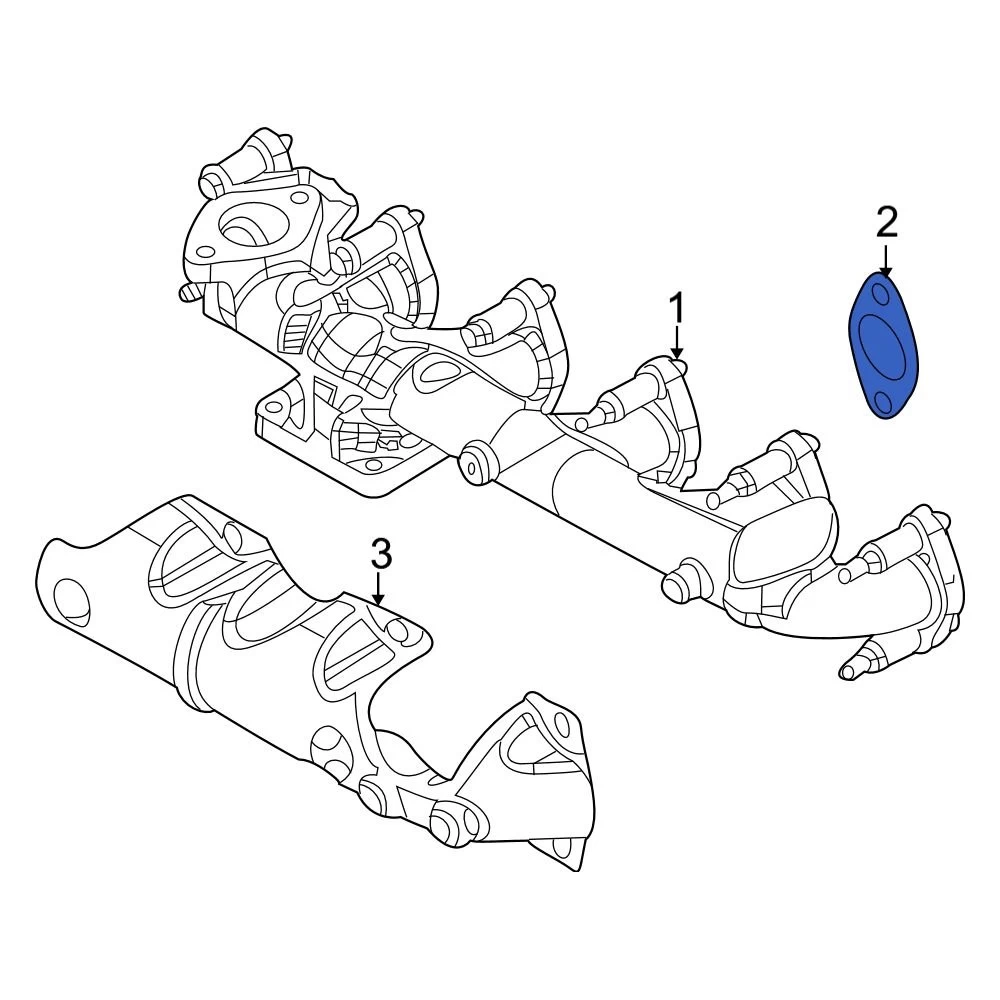 Ram OE 68419703AA - Exhaust Manifold Gasket - Image 7