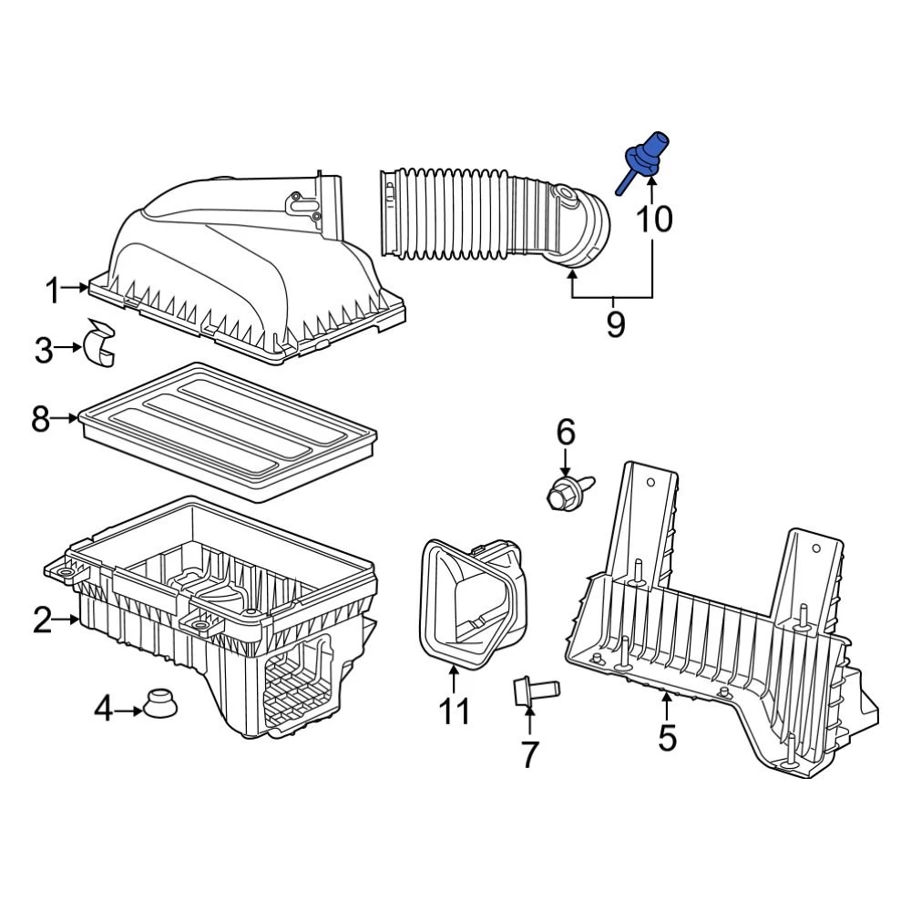 Ram OE 5149279AC - Air Charge Temperature Sensor - Image 8