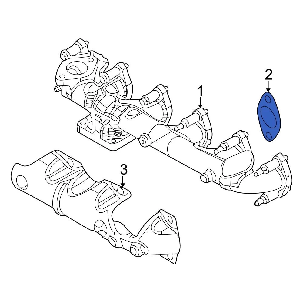 Ram OE 68419703AA - Exhaust Manifold Gasket - Image 5