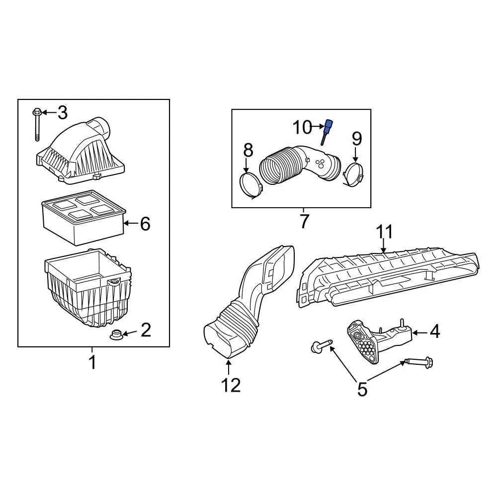 Ram OE 5149279AC - Air Charge Temperature Sensor - Image 12