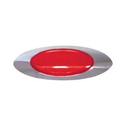TRUX® TLED-G4R - Generation 1 7"x2" Oval Red LED Side Marker Light