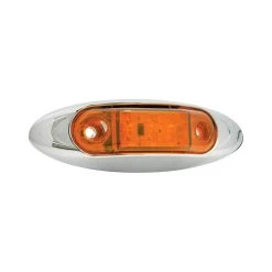 TRUX® TLED-INF2A - Infinity Small 4"x1" Oval Amber LED Side Marker Light