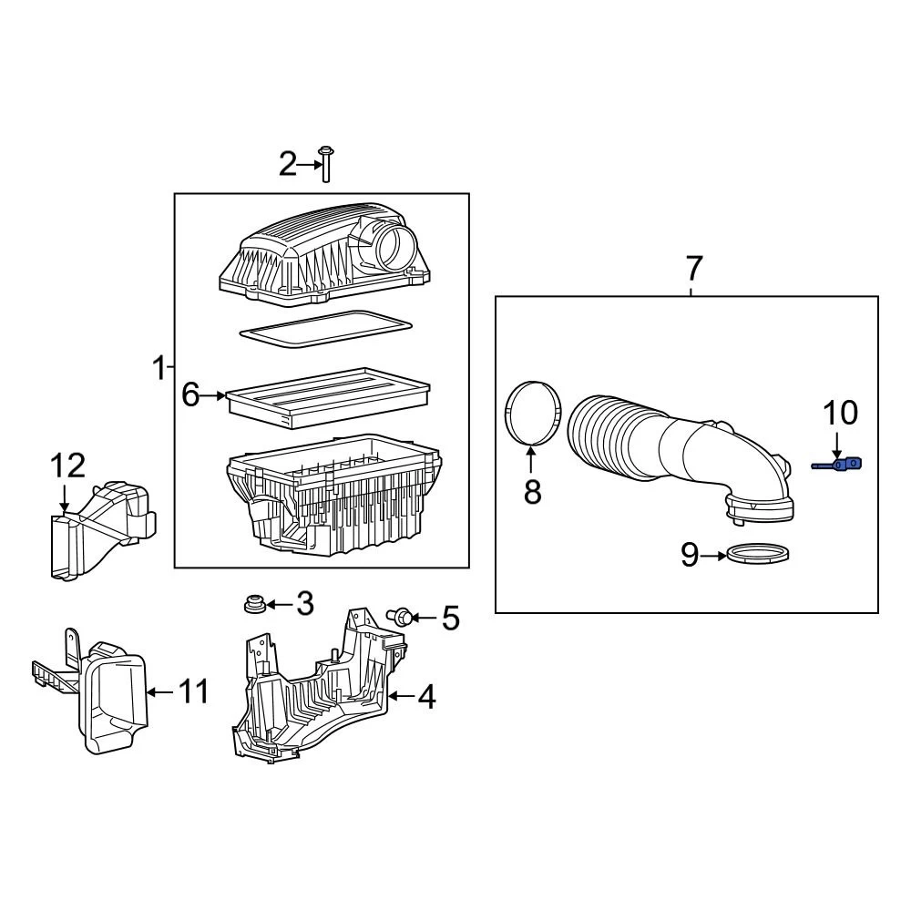 Ram OE 5149279AC - Air Charge Temperature Sensor - Image 10