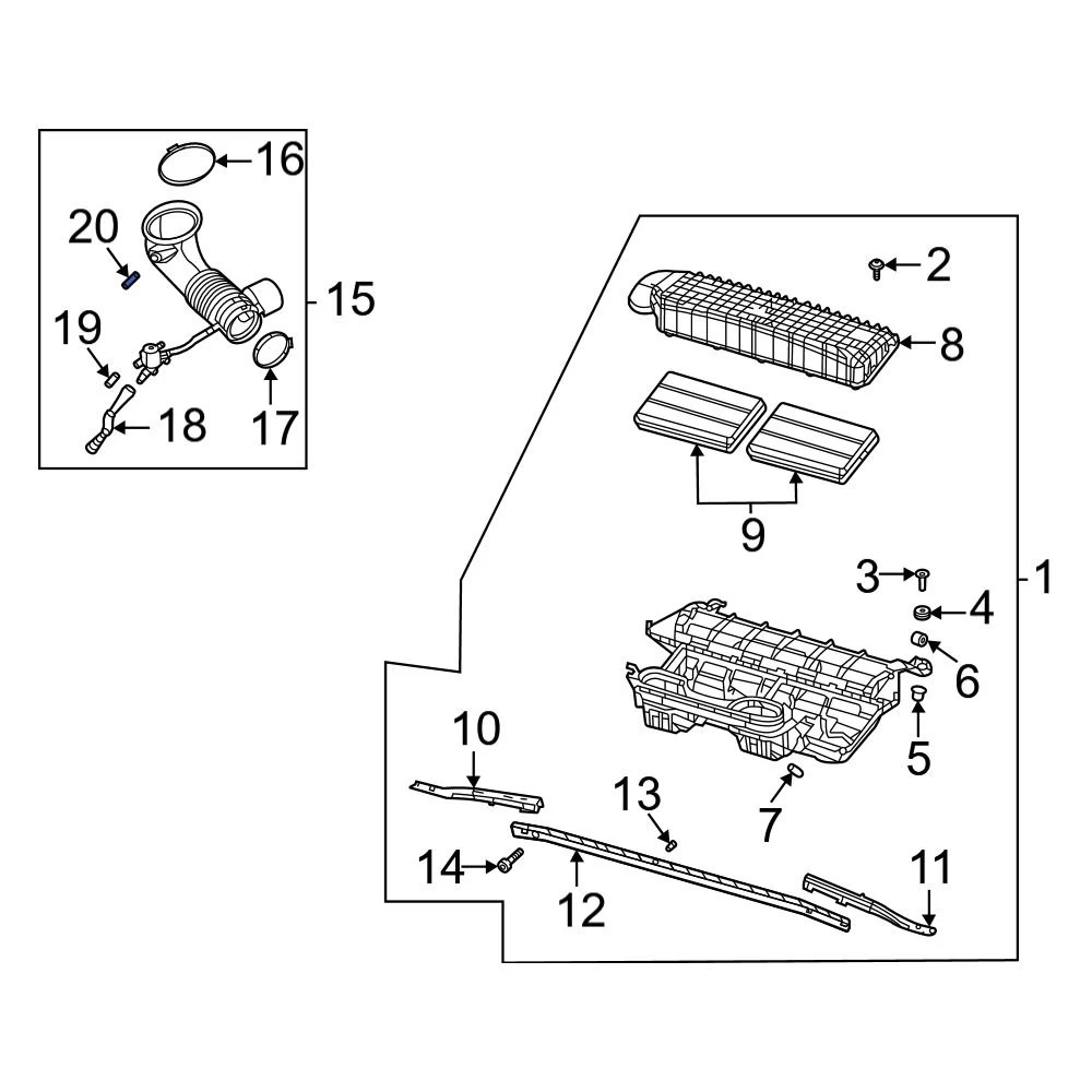 Ram OE 5149279AC - Air Charge Temperature Sensor - Image 11