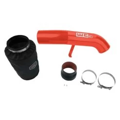 Wehrli Custom Fabrication® WCF100334-CRO - High Flow Turbo Single Coat Chevy Orange Intake Kit