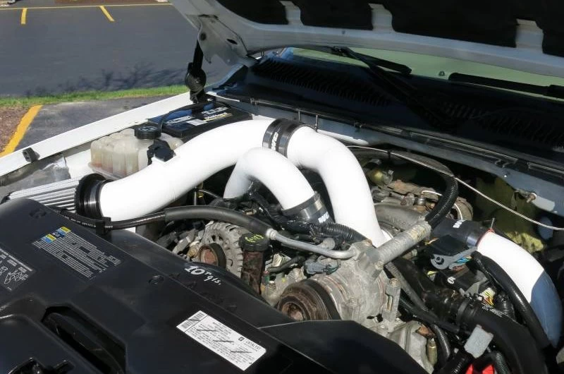 Wehrli Custom Fabrication® WCF100637-CLG - Stage 2 High Flow Turbo Two Coat Candy Lime Green Intake Kit - Image 5