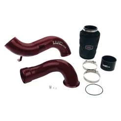 Wehrli Custom Fabrication® WCF100639-MG - Stage 2 High Flow Turbo Two Coat Mega Gray Intake Kit