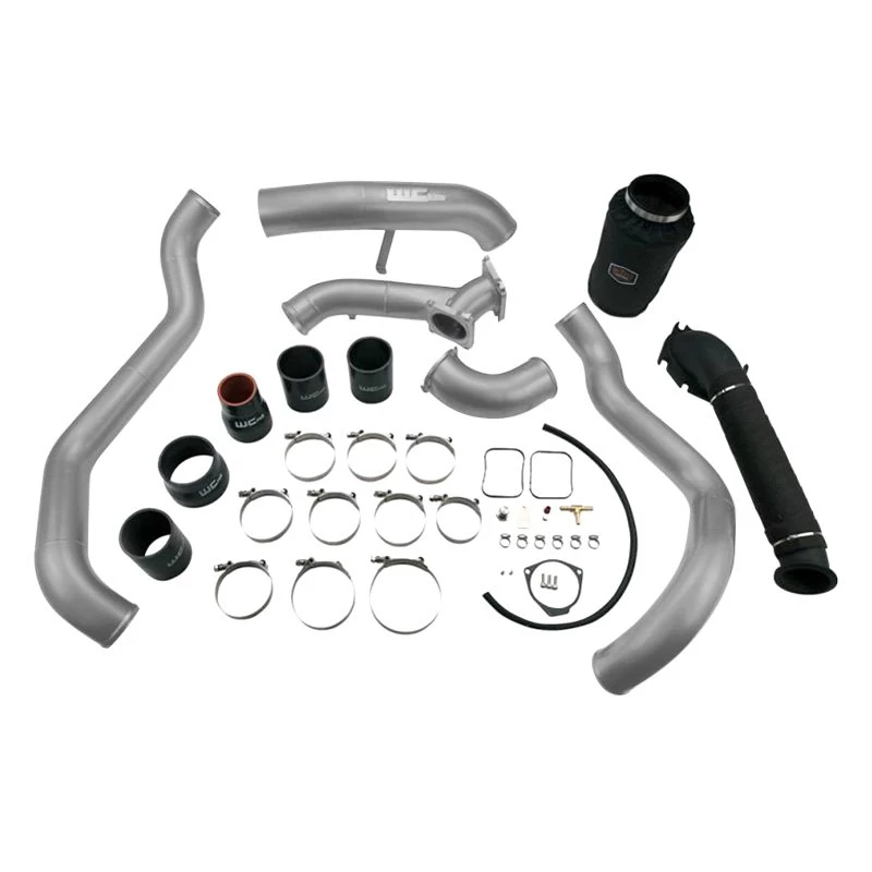 Wehrli Custom Fabrication® WCF100712-GM - High Flow Single Coat Gun Metal Intake Bundle Package