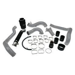 Wehrli Custom Fabrication® WCF100713-GM - High Flow Single Coat Gun Metal Intake Bundle Package