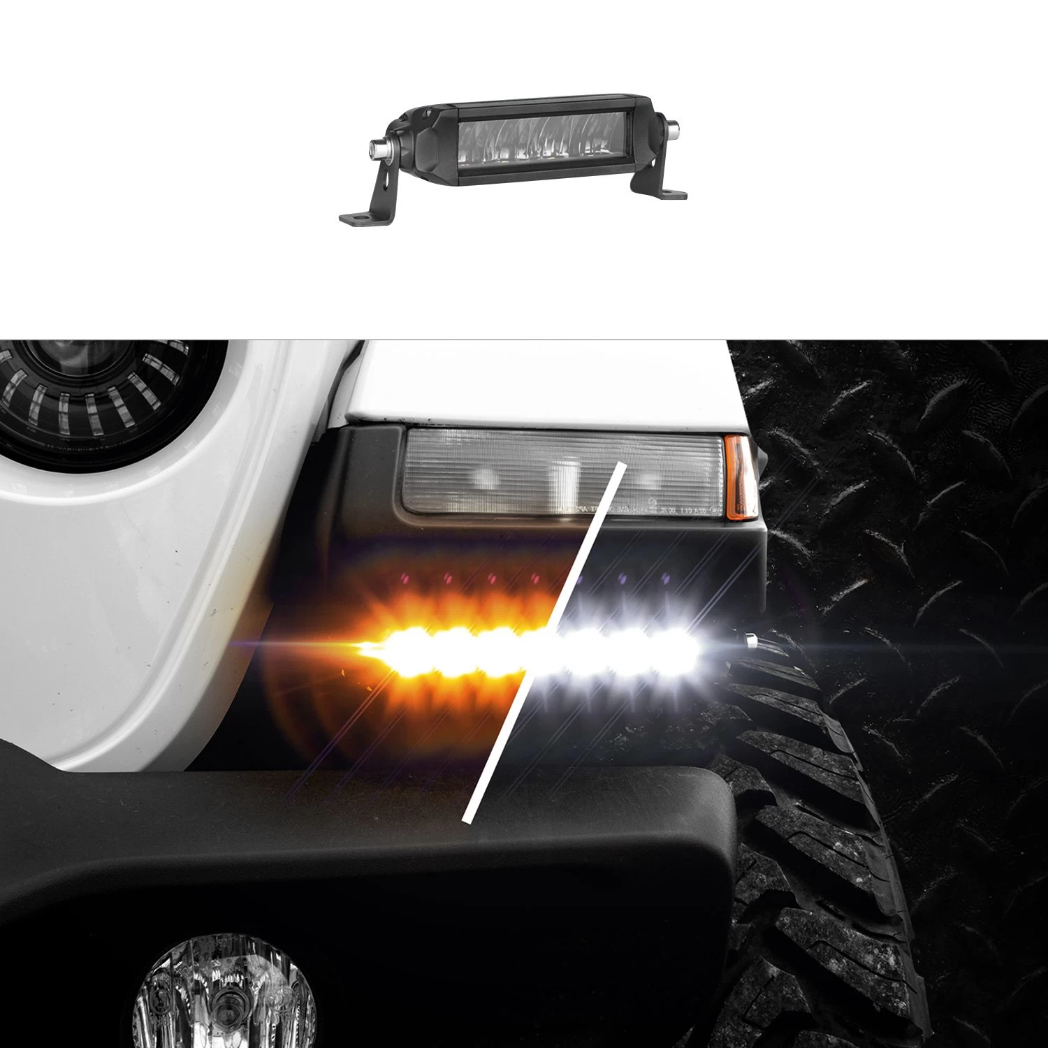 XKGlow® - Razor Series Strobe LED Light Bar (6", 20", 10") - Image 5