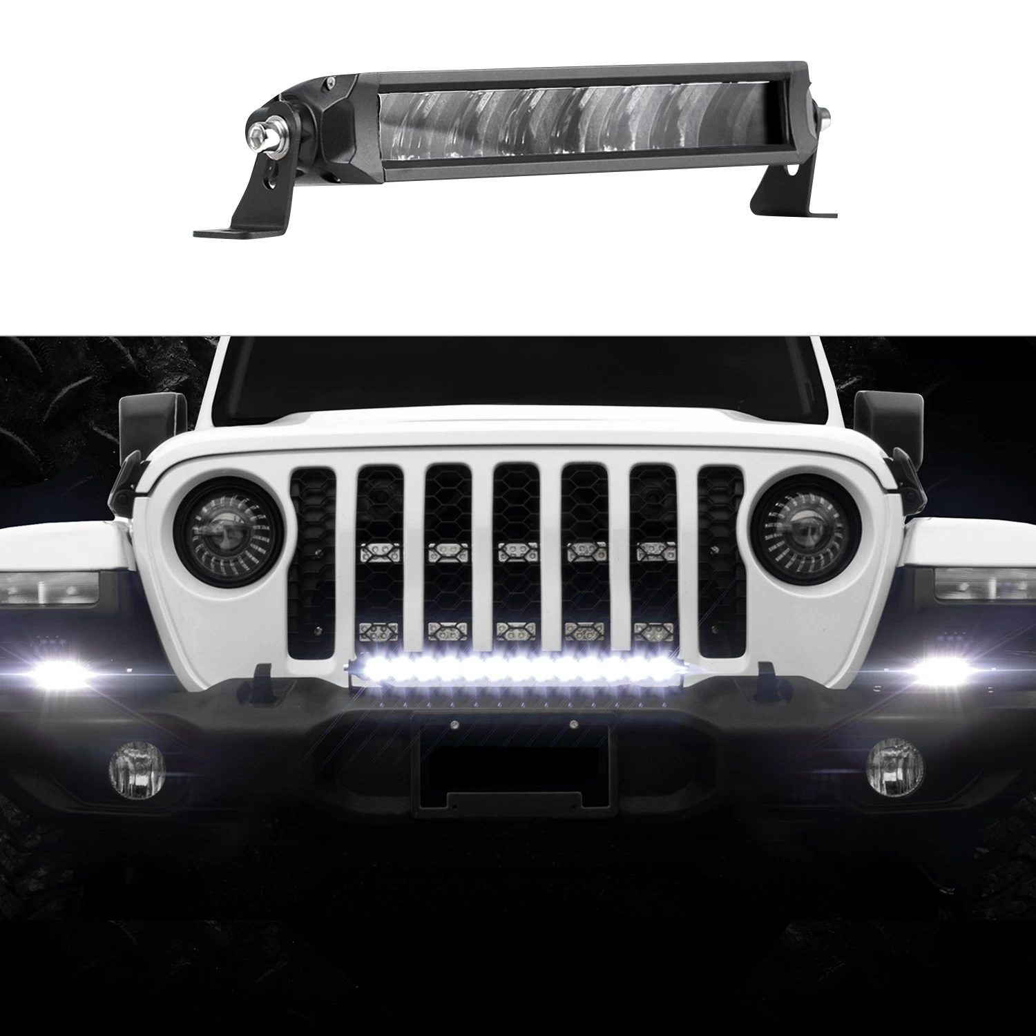 XKGlow® - Razor Series Strobe LED Light Bar (6", 20", 10") - Image 8