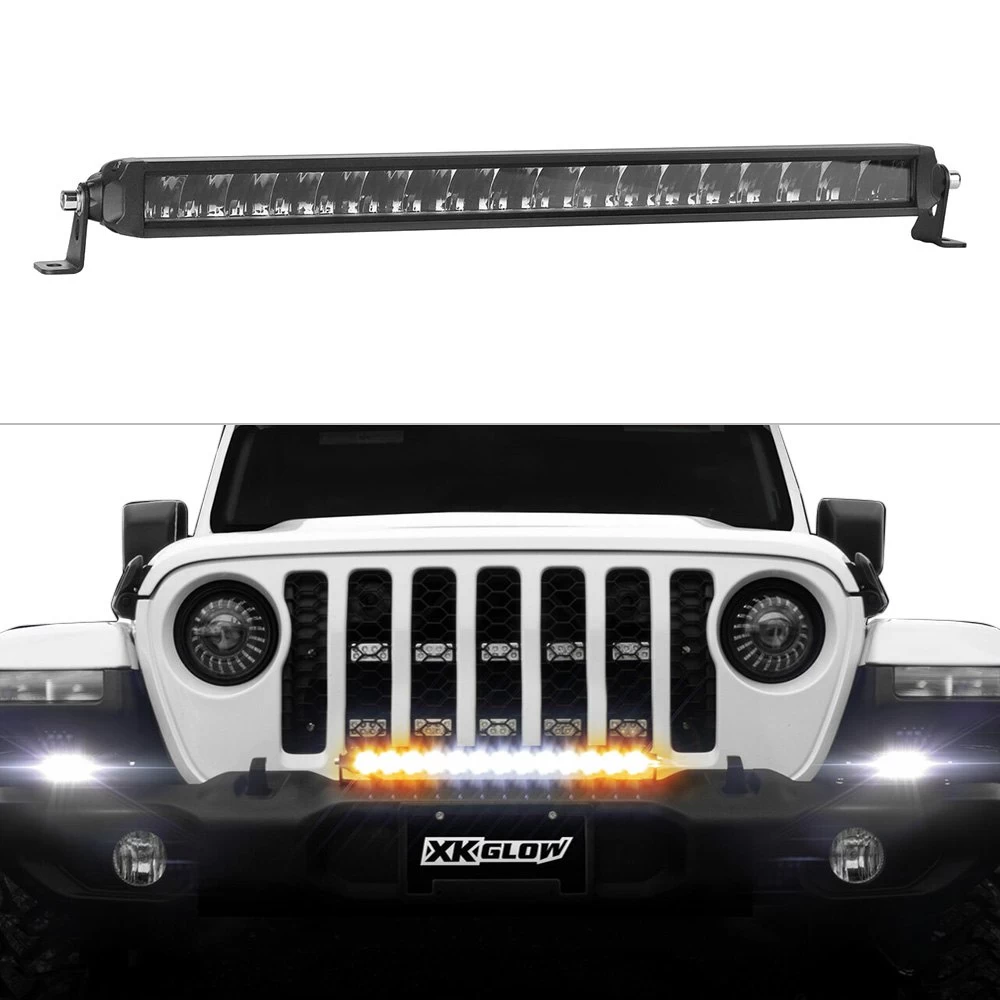 XKGlow® - Razor Series Strobe LED Light Bar (6", 20", 10") - Image 15